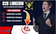 linkedin sales navigator b2b lead generation email list building lead gen