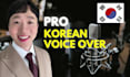 provide professional korean voiceover