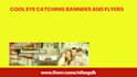 design amazing cool static web banner ad
