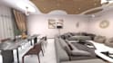 do any 3d graphic process flow and interior design