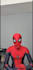 help with any personalised greetings and messages as spiderman