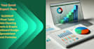 create excel templates, pivot tables and dashboards