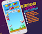 do digital or animated birthday invitation
