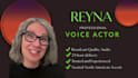 record a warm female voice over