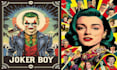 create ai generated art, image, using your text and imagination