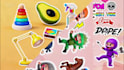 exquisite and cute doodles, sticker illustrations