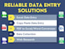 do fast data entry, copy paste and PDF to excel work