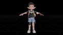 create 3d character stylized cartoon animation ready assets