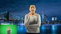 remove the green or blue screen or chroma key from any video