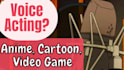 voice act female anime, video game, cartoon, comics and more