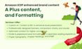 do KDP enhanced brand content, a plus content and formatting