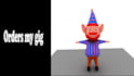 create a detailed 3d character model with pbr textures and rigging