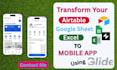 build client portal, CRM, or web app using glide, softr, and airtable