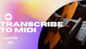 transcribe your sheet music to midi