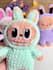 teach labubu inspired amigurumi crochet pattern