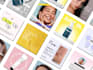 design creative social media post design, facebook instagram