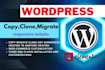 create clone redesign  rebuild website using woocommerce