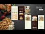 design a beautiful and fast restaurant menu