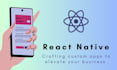 create a react native expo application