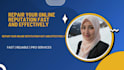 do online reputation management, ORM, services to suppress negative links