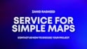 professional color enhancement service for simple maps