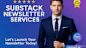 setup substack account newsletter design email marketing substack promotion seo