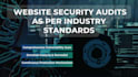 perform website security audits as per industry standards