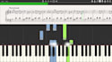 make an animated piano tutorial video for any song