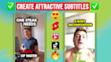 edit instagram reels with attractive subtitles fast