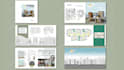 create architecture portfolio or presentation boards