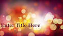 create a custom  video template with your logo