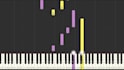create a synthesia piano tutorial video