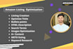do amazon listing creation, optimization and product description