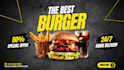 restaurant food menu design, digital and TV screen menu
