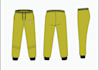 fashion cad designs and technical flat sketches