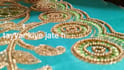 create beautiful custom  hand embroidery  on women fabric