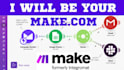 setup make com made com integromat fix API webhook ai http