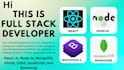 be your full stack web developer using react js, node js, mongodb