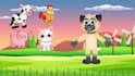 create a kids learning video with a animated talking character for you
