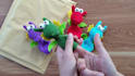 crochet dragon finger puppets for you