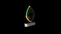 create 2d to 3d logo spinning animation