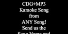 create a karaoke cdg backing track from any song