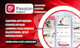 build passion io app on passion io for your coaching,online course on passion io