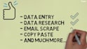 do excel data entry, copy paste, pdf conversion