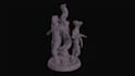 model custom 3d characters packs to 3d printing
