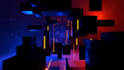 4k 3d abstract animation 3d abstract art music effect loop animation vdj motion