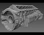 do furniture industrial 3d model and photorealistic render