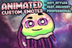 make custom animated emotes for twitch or discord