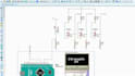 make a simulation for your electronic circuit in proteus