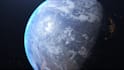 create photorealistic 3d earth space scene
